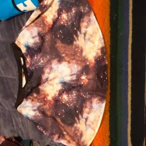 Cosmic galaxy swing skirt